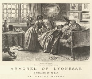 Armorel of Lyonesse, A Romance of To-Day, by Walter Besant by Frederick Barnard